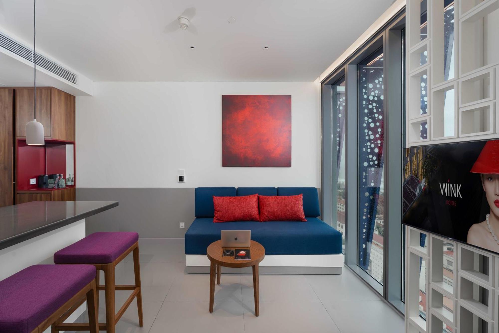 Wink Icon Hotel Danang Riverside - Luxury Suites - 24Hrs Stay & Rooftop Pool Bar Da Nang Exterior foto